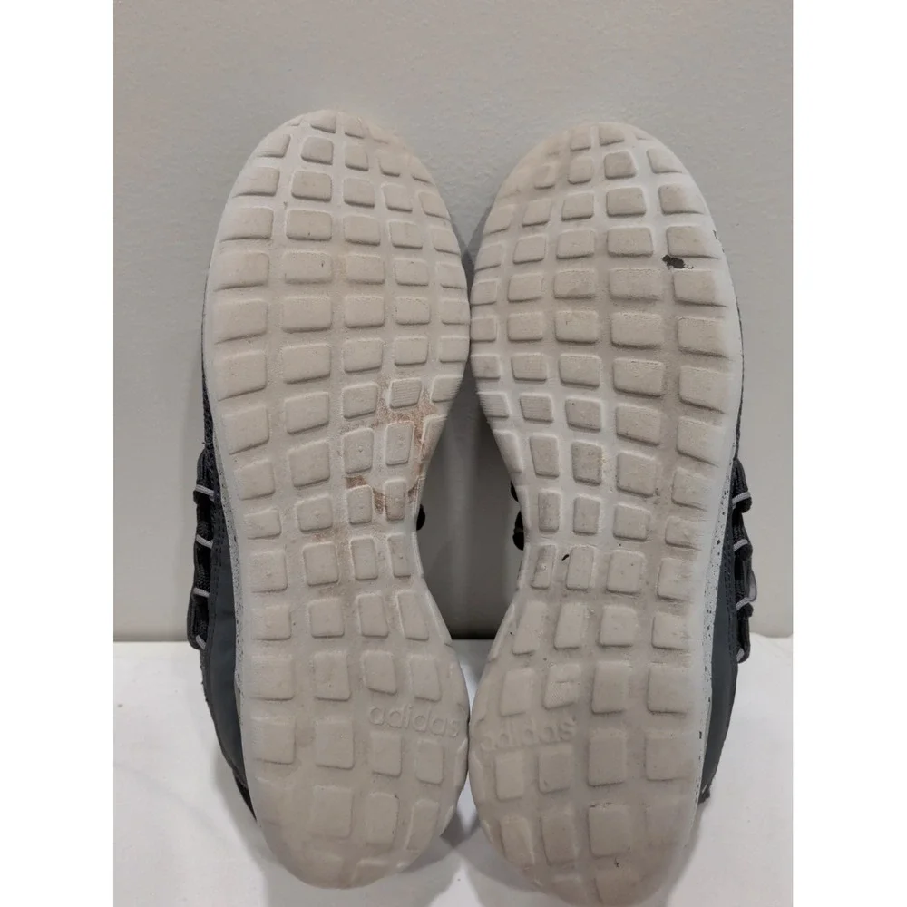 Adidas Mens Lite Racer Adapt 3.0 FZ0953 Gray Running Shoes Sneakers Size 11